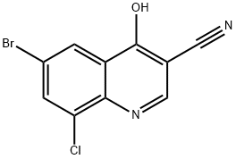 2714373-33-6 6-溴-8-氯-4-羟基喹啉-3-腈