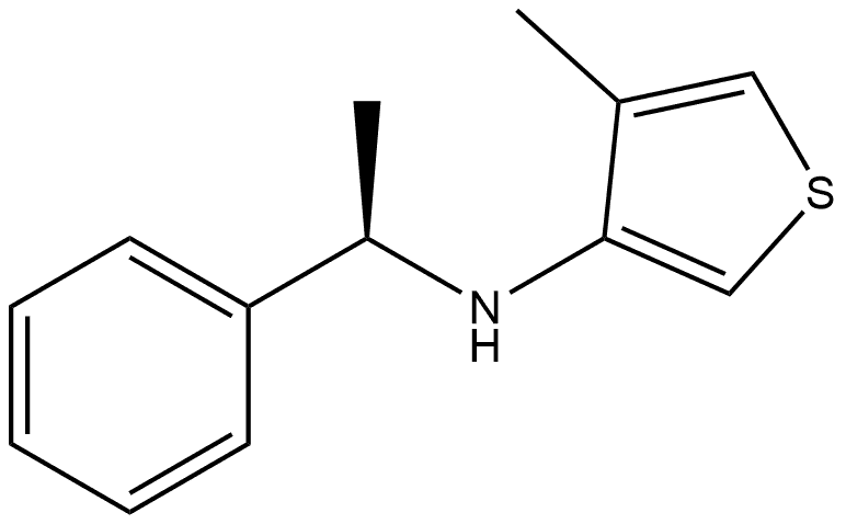 2715040-28-9 4-Methyl-N-[(1R)-1-phenylethyl]-3-thiophenamine