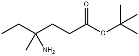 tert-Butyl 4-amino-4-methylhexanoate Structure