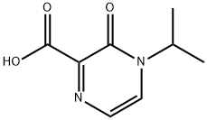 2-Pyrazinecarboxylic acid, 3,4-dihydro-4-(1-methylethyl)-3-oxo- Structure