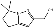 4H-Pyrrolo[1,2-b]pyrazole-2-methanol, 5,6-dihydro-6,6-dimethyl-|(6,6-二甲基-5,6-二氢-4H-吡咯并[1,2-B]吡唑-2-基)甲醇