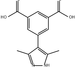 2,4,6-三(3,5-二羧基苯基氨基)-1,3,5-三嗪, 2717623-84-0, 结构式