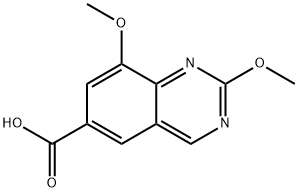 6-Quinazolinecarboxylic acid, 2,8-dimethoxy-|2,8-二甲氧基喹唑啉-6-羧酸