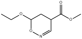 4H-1,2-Oxazine-4-carboxylic acid, 6-ethoxy-5,6-dihydro-, methyl ester,272443-90-0,结构式