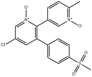 2,3'-Bipyridine, 5-chloro-6'-methyl-3-[4-(methylsulfonyl)phenyl]-, 1,1'-dioxide