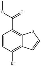 4-溴苯并[B]噻吩-7-羧酸甲酯,2725741-67-1,结构式