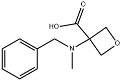 3-[Methyl(phenylmethyl)amino]-3-oxetanecarboxylic acid,2725791-24-0,结构式