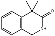 1,4-二氢-2,4,4-三甲基异喹啉-3(2H)-酮 结构式