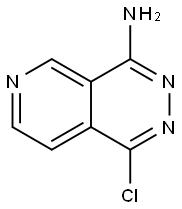 Pyrido[3,4-d]pyridazin-4-amine, 1-chloro- Structure