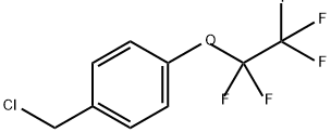 1-(chloromethyl)-4-(1,1,2,2,2-pentafluoroethoxy)b
enzene Structure