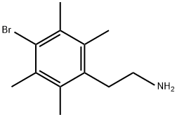 2-(4-bromo-2,3,5,6-tetramethylphenyl)ethan-1-amine Structure