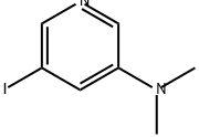 5-碘-N,N-二甲基吡啶-3-胺,2731009-76-8,结构式