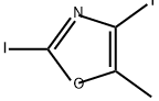 2,4-diiodo-5-methyl-1,3-oxazole Structure