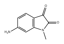 1H-Indole-2,3-dione, 6-amino-1-methyl- Structure