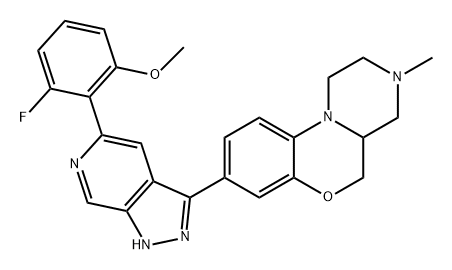 化合物 HPK1-IN-13, 2734168-30-8, 结构式