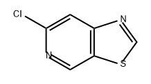 Thiazolo[5,4-c]pyridine, 6-chloro- Structure