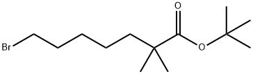7-溴-2,2-二甲基庚酸叔丁酯,2734863-78-4,结构式