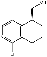 (5S)-1-氯-5,6,7,8-四氢-5-异喹啉甲醇, 2734924-79-7, 结构式