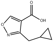 2735654-44-9 3-(环丙基甲基)异噁唑-4-羧酸