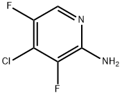 2-Pyridinamine, 4-chloro-3,5-difluoro- Structure