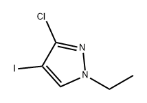 3-氯-1-乙基-4-碘吡唑, 2739835-90-4, 结构式