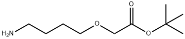 Acetic acid, 2-(4-aminobutoxy)-, 1,1-dimethylethyl ester 结构式