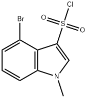 2742656-91-1 4-溴-1-甲基-1H-吲哚-3-磺酰氯