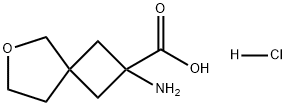 2-氨基-6-噁螺[3.4]辛烷-2-羧酸盐酸盐, 2742660-17-7, 结构式