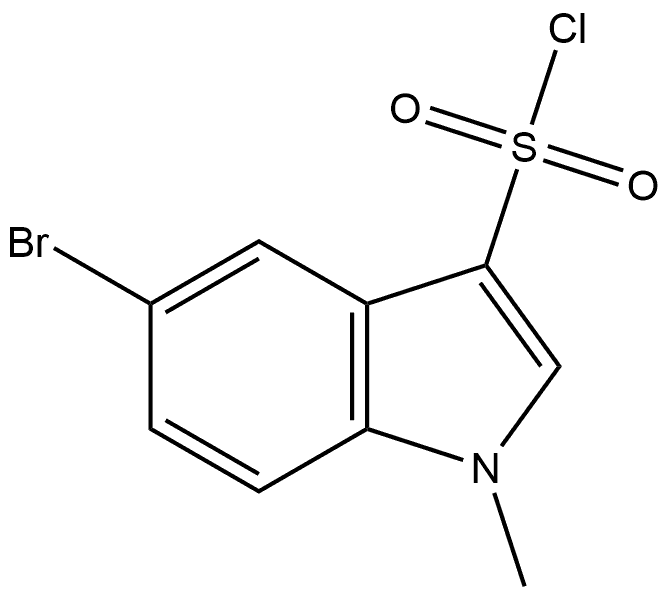 2742660-60-0 5-溴-1-甲基-1H-吲哚-3-磺酰氯