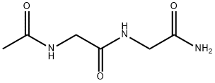 Glycinamide, N-acetylglycyl- 结构式