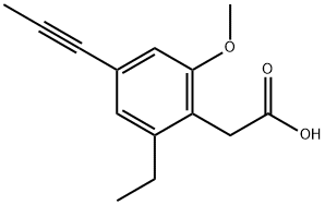 2744187-76-4 2-(2-乙基-6-甲氧基-4-(丙-1-炔-1-基)苯基)乙酸