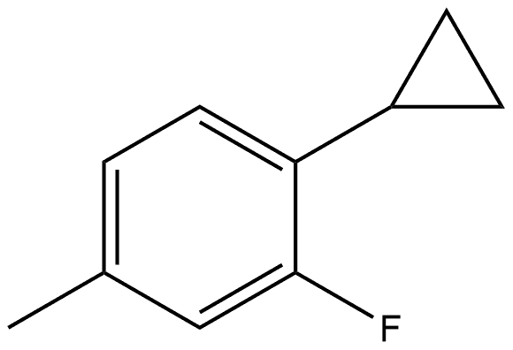 2744314-71-2 1-Cyclopropyl-2-fluoro-4-methylbenzene