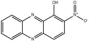 1-Phenazinol, 2-nitro- 化学構造式