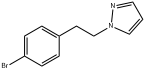 1-(4-Bromophenethyl)-1H-pyrazole Structure