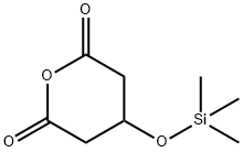 2H-Pyran-2,6(3H)-dione, dihydro-4-[(trimethylsilyl)oxy]- Structure