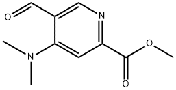 4-(二甲氨基)-5-甲酰基吡啶甲酸甲酯, 2750144-37-5, 结构式