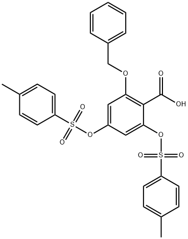 2750359-83-0 2-(苄氧基)-4,6-双(甲苯磺酰氧基)苯甲酸