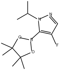 2750602-24-3 4-氟-1-异丙基-5-(4,4,5,5-四甲基-1,3,2-二氧杂硼烷-2-基)-1H-吡唑