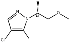 2750602-48-1 (R)-4-氯-5-碘-1-(1-甲氧基丙烷-2-基)-1H-吡唑