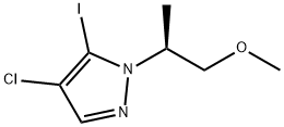 2750602-50-5 (S)-4-氯-5-碘-1-(1-甲氧基丙烷-2-基)-1H-吡唑