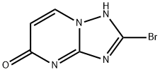 2-溴-[1,2,4]三唑并[1,5-A]嘧啶-5(1H)-酮,2750605-36-6,结构式