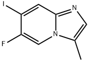 Imidazo[1,2-a]pyridine, 6-fluoro-7-iodo-3-methyl- Structure
