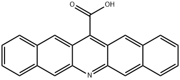 Dibenz[b,i]acridine-13-carboxylic acid 化学構造式