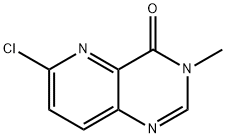 Pyrido[3,2-d]pyrimidin-4(3H)-one, 6-chloro-3-methyl- Structure