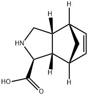 (1S,3aR,4S,7R,7aS)-2,3,3a,4,7,7a-Hexahydro-4,7-methano-1H-isoindole-1-carboxylic acid Structure