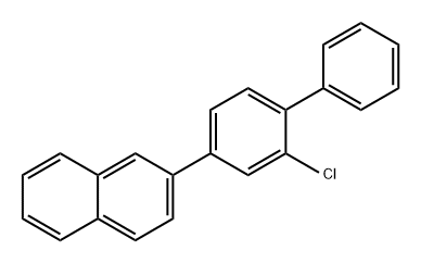 2-(2-氯-[1,1'-联苯]-4-基)萘,2756319-96-5,结构式