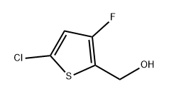 (5-氯-3-氟噻吩-2-基)甲醇,2756810-18-9,结构式