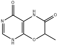 4H-Pyrimido[4,5-b][1,4]oxazine-4,6(7H)-dione, 3,5-dihydro-7-methyl- Structure