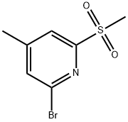 2757008-44-7 2-溴-4-甲基-6-(甲磺酰基)吡啶