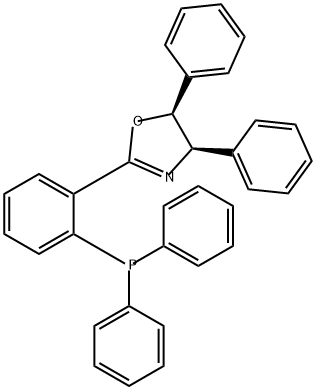 (4R,5S)-2-(2-(二苯基膦基)苯基)-4,5-二苯基-4,5-二氢恶唑,2757082-54-3,结构式